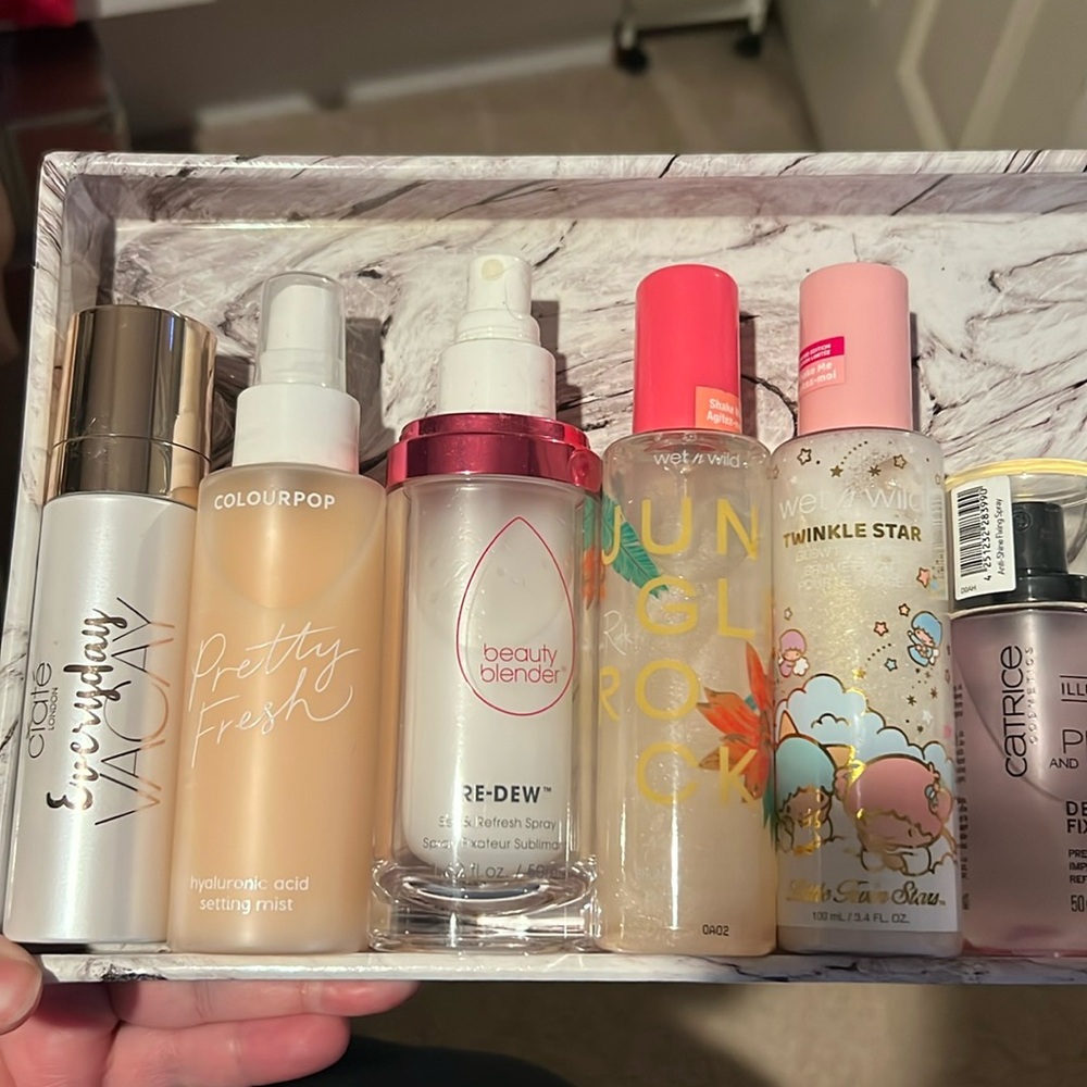 6 Setting sprays